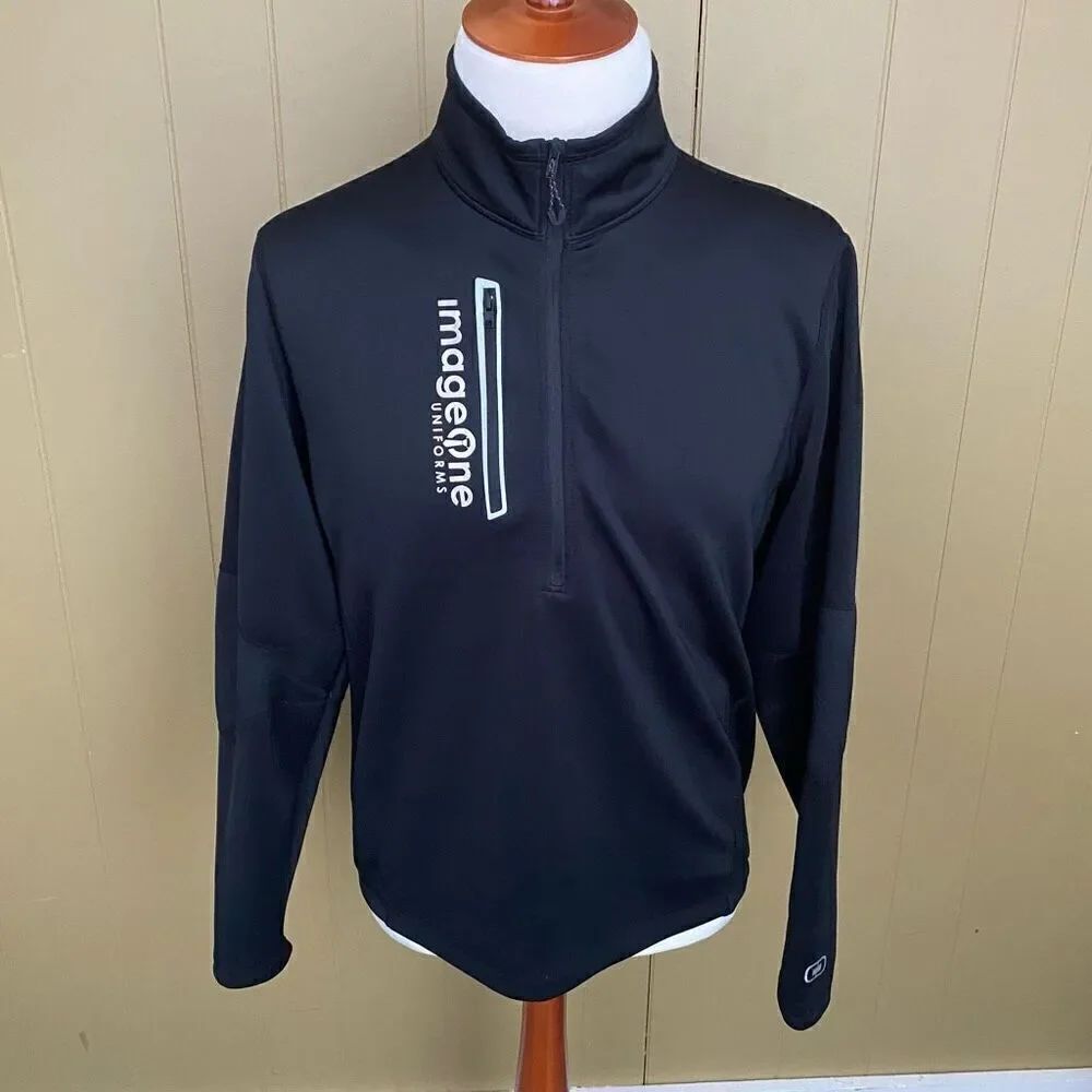 Ogio endurance men M quarter zip Longsleeve pullover black